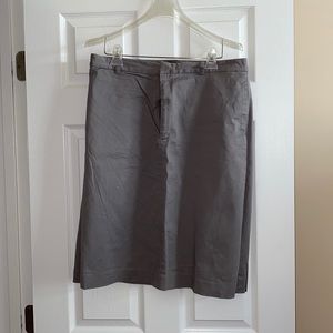 Size 14 gray GAP skirt